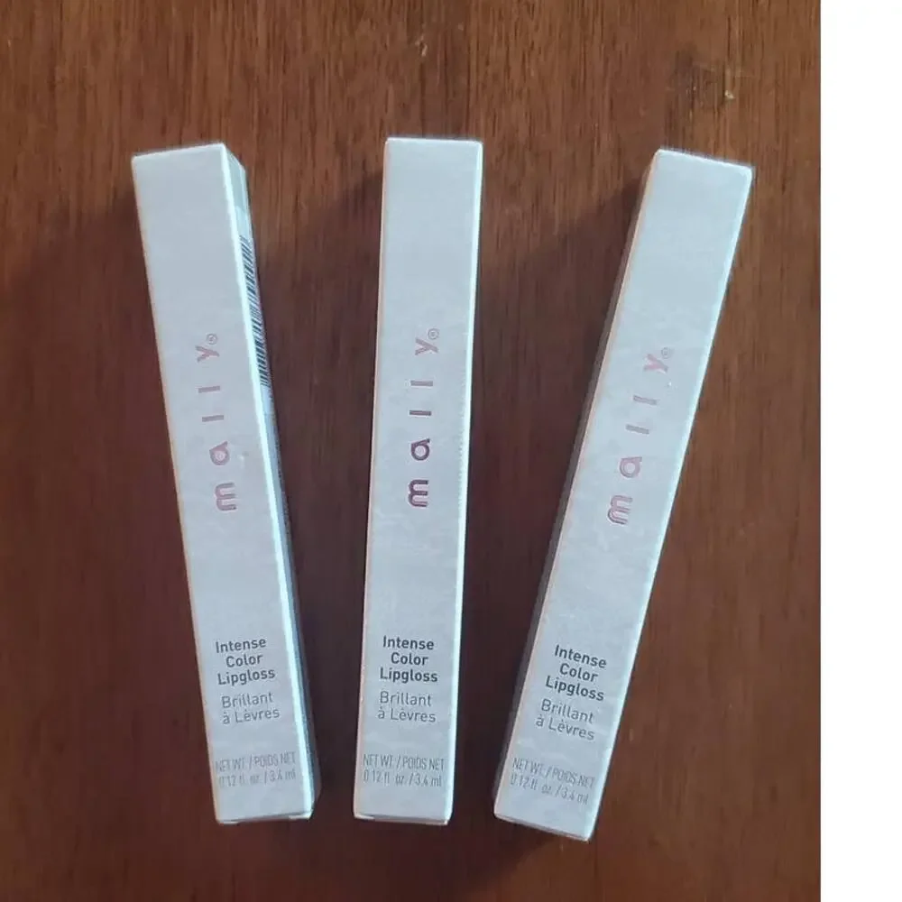 LOT of 3 Mally Intense Color Lipgloss BOSS LADY